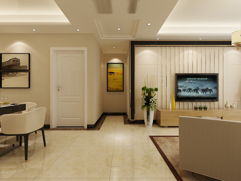 十堰裝修 天麟現(xiàn)代簡約風(fēng)格室內(nèi)裝修效果圖解析